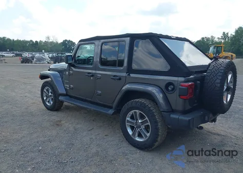 2018 Jeep Wrangler Unlimited Sahara 4X4 из США, поврежденный, VIN 1C4HJXEG9JW116987